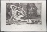 Plate 6: Ulysses blinding the cyclops Polyphemus