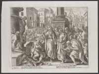 Saint Paul preaching to the people of Lycaonios