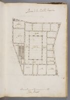 Page 58. Ground plan of an irregular shaped palace.