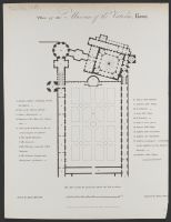 Plan of the Museum of the Vatican, Rome