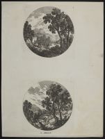 16 landscapes in a circular format