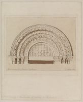 Arch of the west porch of the church at Guibray, Normandy