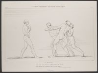 Ulysses preparing to fight with Irus
