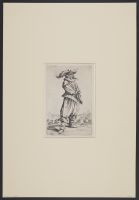 Soldier with feathered hat (le guerrier au chapeau orné d'une  grande plume)