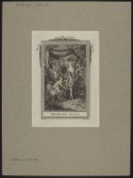 Illustration to 'Henriade' Book IX - Henri IV leaving his mistress Gabrielle d'Estrées