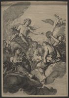 Mythological scene with Apollo