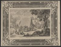 Battle encampment.