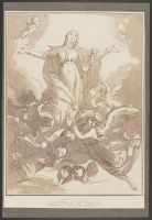 Madonna enthroned with angels