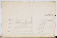 Carapecchia's Pratica delle machine de'Teatri. Design of the  stage of a small theatre for a camera regia or a galeria (recto)