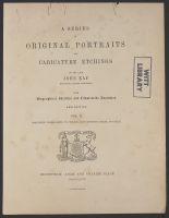 A Series of Original Portraits and Caricature Etchings (Vol. 2)