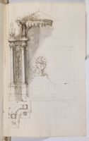 Design of a feature, perhaps for an altar of repose