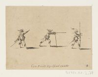 Taking the Firing Position with the Musket