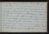 Page of a sketchbook - manuscript notes (recto and verso)