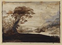 Study for 'The Arrival of Aeneas at Pallanteum'