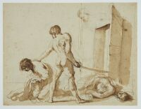 Martyrdom of Saints John and Paul (recto)