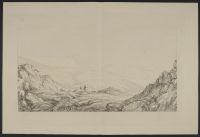 Ben Lomond, from an elevated station on the Braes of Srath  Gartney, near the Trosachs.