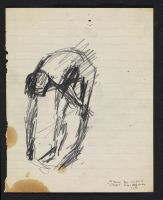 Figure study for Oxford Street Building Site (2)
