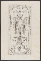 Ornamental design with figure