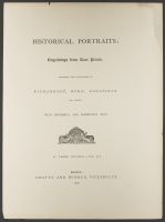 Frontispiece of Historical Portraits: Engravings from Rare Prints. Including the collections of Richardson, Rodd, Caulefield, and others, volume 3.