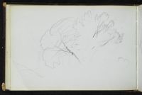 Page of a sketchbook - blank page (recto)