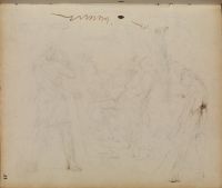 Page of a sketchbook (recto)
