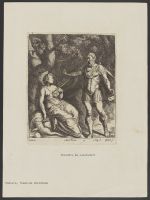 Classical figures in a landscape