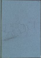 Sketch of a Castle (recto)