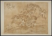 A goddess in a chariot