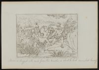 Gaius Marius is dragged from his hiding place in the marshes