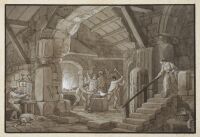 Interior of a forge