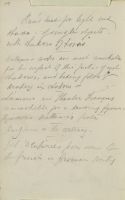 Manuscript notes