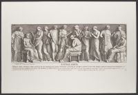 Plate 62 of 'Admiranda Romanarum Antiquitatum ac Veteris Sculpturae Vestigia': Epithalamium