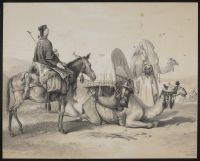 Kâfileh with Camel Bearing the Hodejh