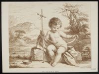 Infant Saint John with a cross in the desert