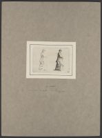 The woman in a full coat (la dame au vêtrement ample)