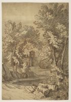 Italianate landscape (recto)