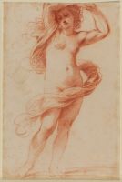 Standing female nude