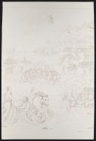 Neptune protects the ship of Aeneas; The landing in Sicily; Games in honour of Anchises; Palinuro falls in the sea