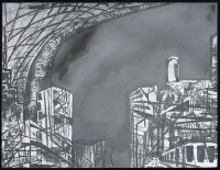 Copper engraving plate for print 'Untitled'