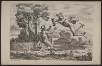 Mercury giving his lyre to Apollo