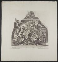 Allegory with Hercules chasing off the Harpies