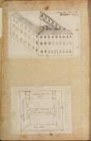 Page in an album (recto blank)
