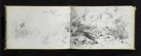 Page of a sketchbook - blank page (recto)