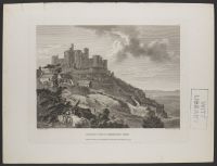 Harlech Castle in Merioneth-Shire