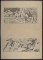 Hercules killing Boreads Calais and Zetes - Herculis Labores