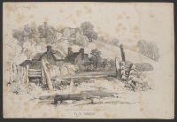 Landscape with buildings