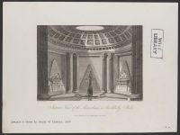 Interior View of the Mausoleum in Brocklesby Park