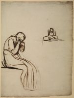 Two studies of seated women