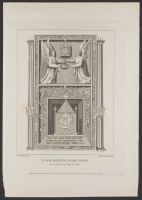 Sacramental Monument in the Chapel at Deskford Castle.