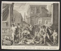 The Ark in the Temple of Dagon (The Plague at Ashdod) (L'Arche d'alliance dans le Temple de Dagon)